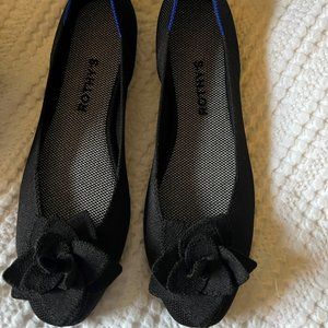 Rothy Petal Square in black *NEVER WORN*